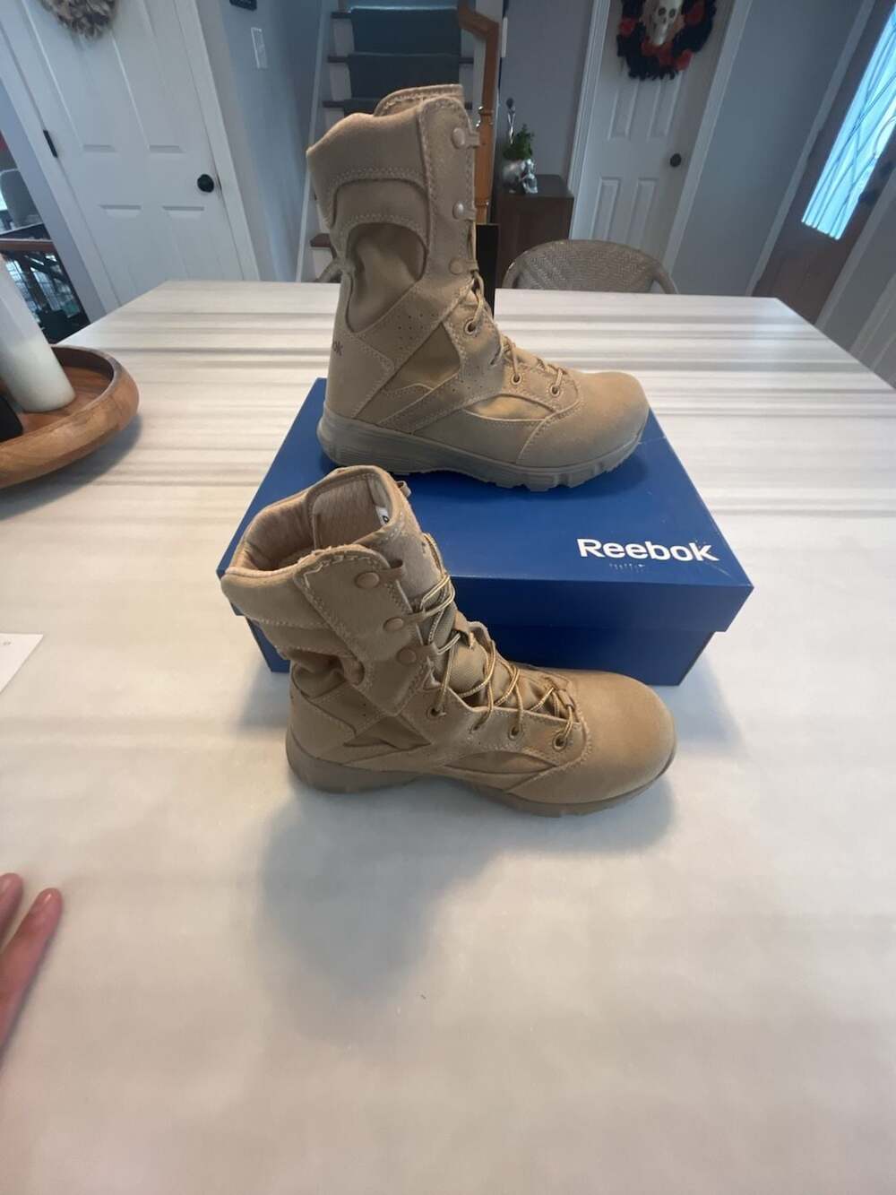 Reebok Dauntless Tactical Military Boots Coyote Brown men’s 6 wide
